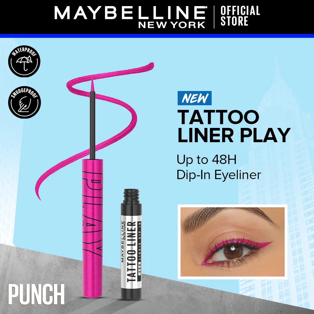 Maybelline - Tattoo Liner Play Dip In Eyeliner - Punch