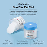 Medicube - Zero Pore Pad Mild 70Pcs