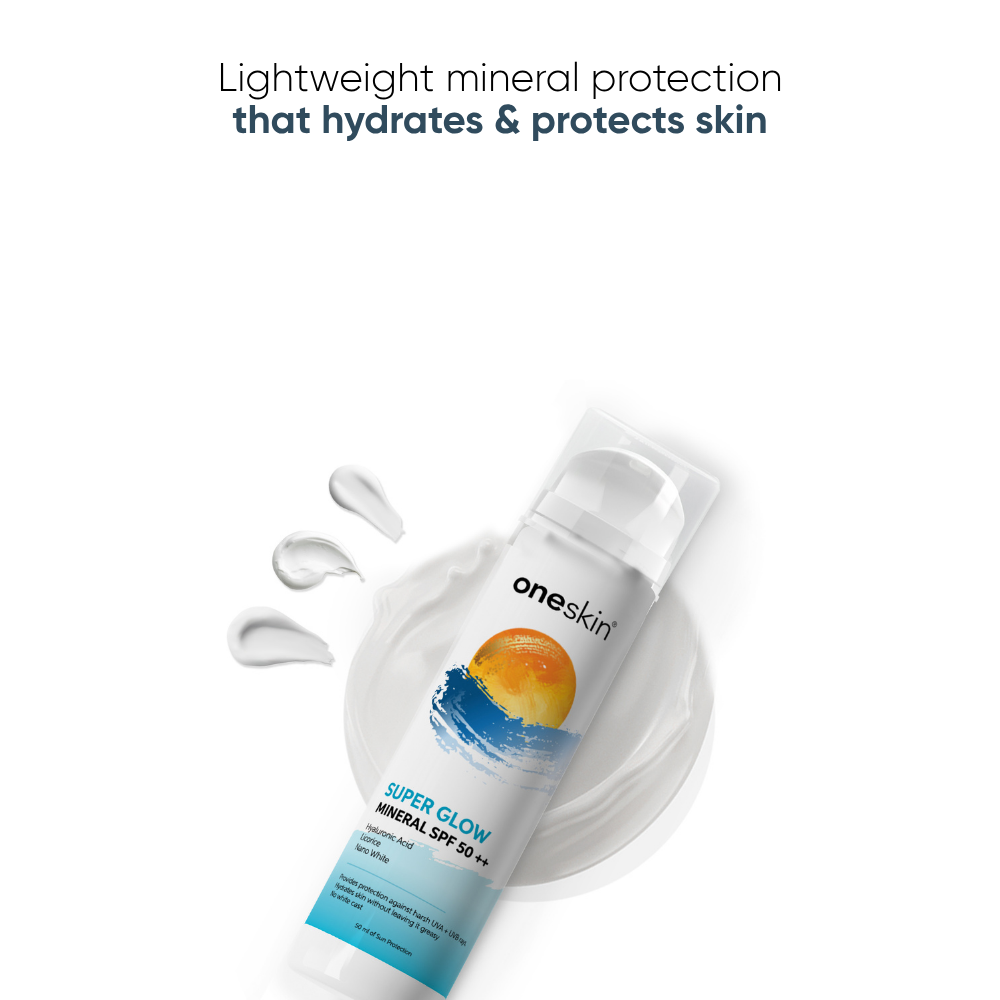 Oneskin - Super Glow Mineral SPF 50++