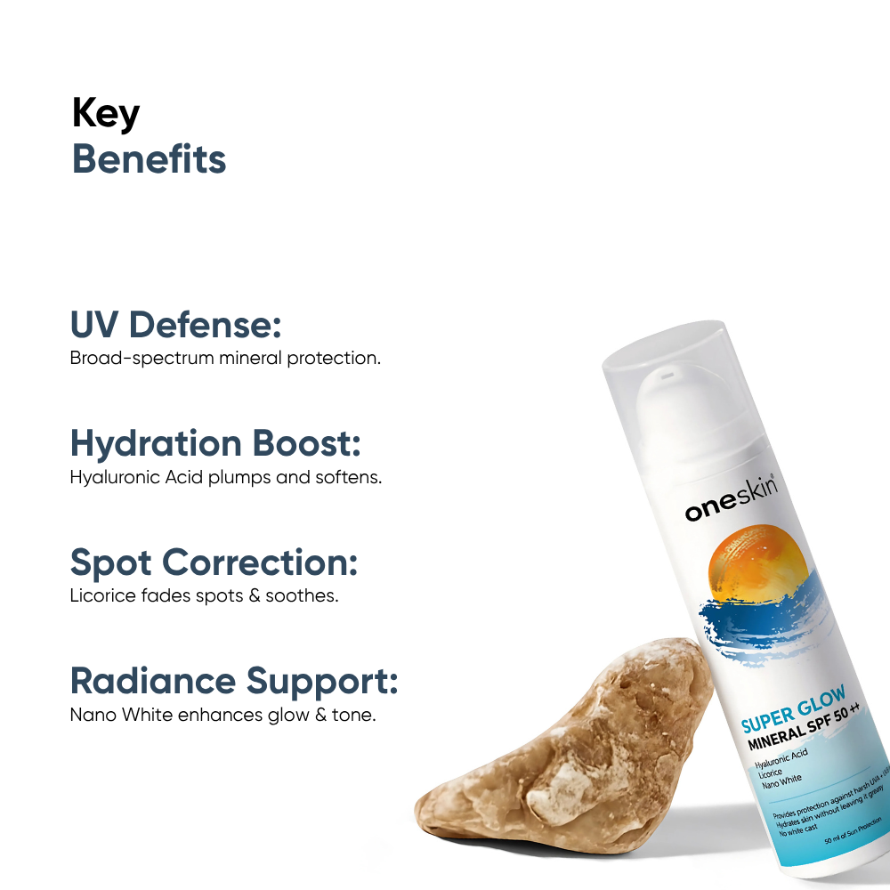 Oneskin - Super Glow Mineral SPF 50++