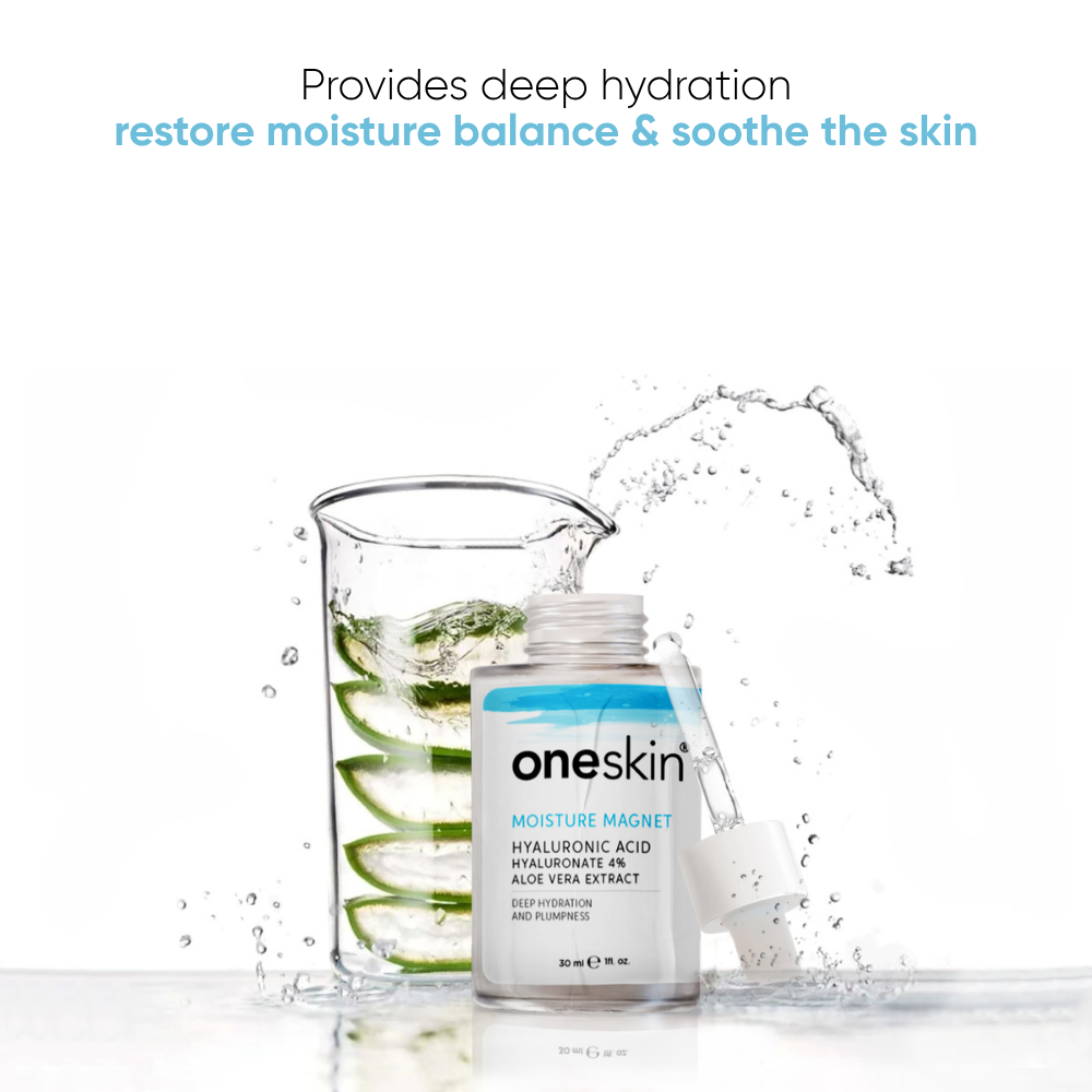 Oneskin - Moisture Magnet - Hyaluronic Acid 4%, Aloe Vera Extract - 30ml