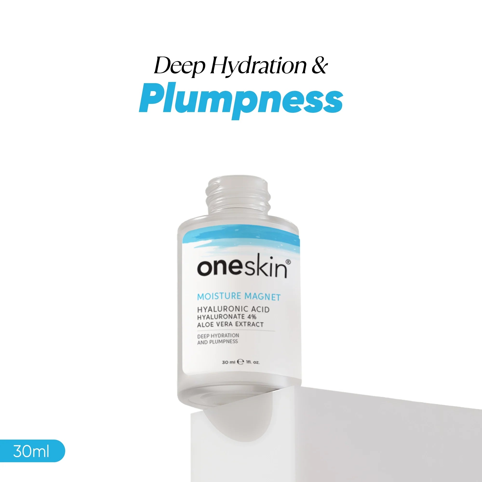 Oneskin - Moisture Magnet - Hyaluronic Acid 4%, Aloe Vera Extract - 30ml