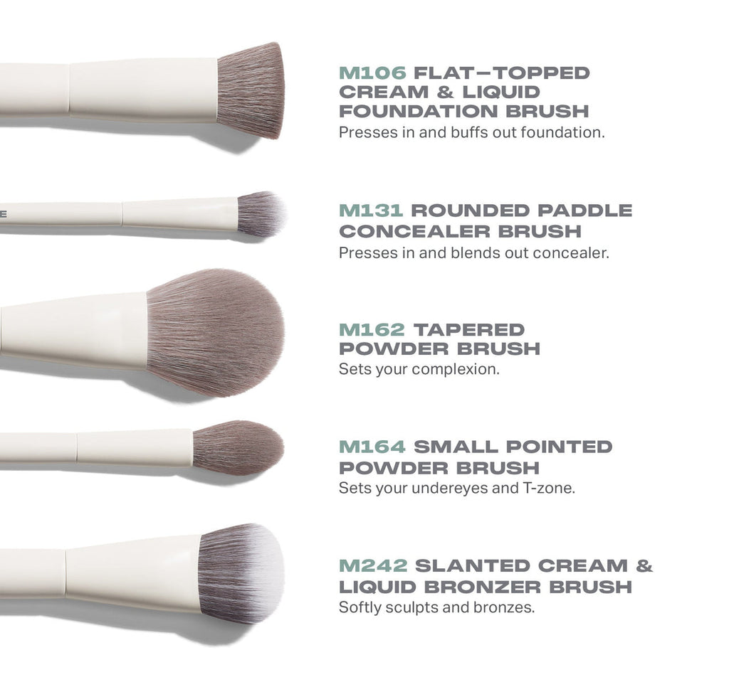 Morphe - Portrait Mode 5-Piece Face Brush Set