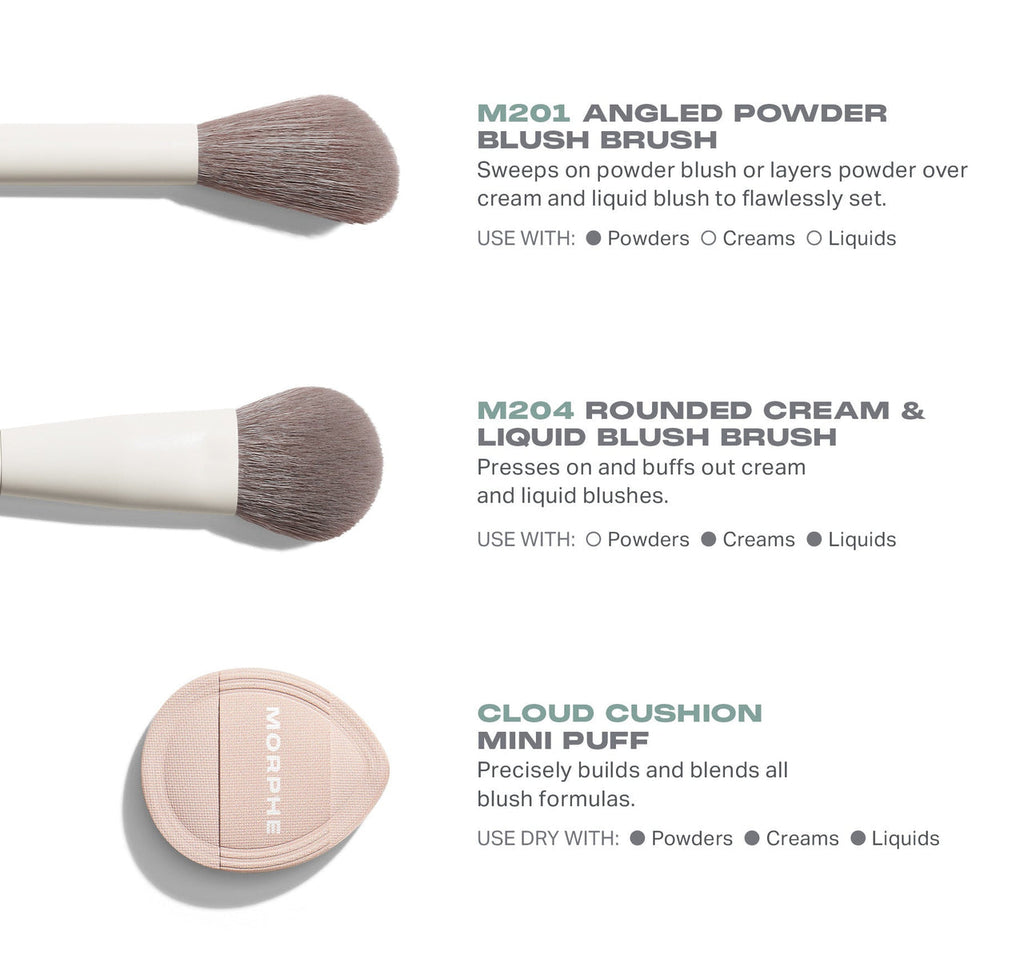 Morphe Blush Layering Tool Trio Set