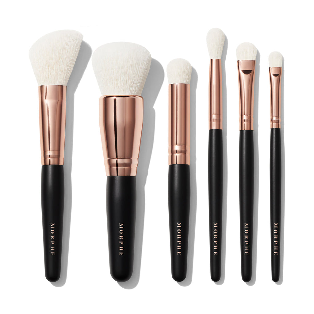 Morphe - Rose Away 6pc Travel Brush Set