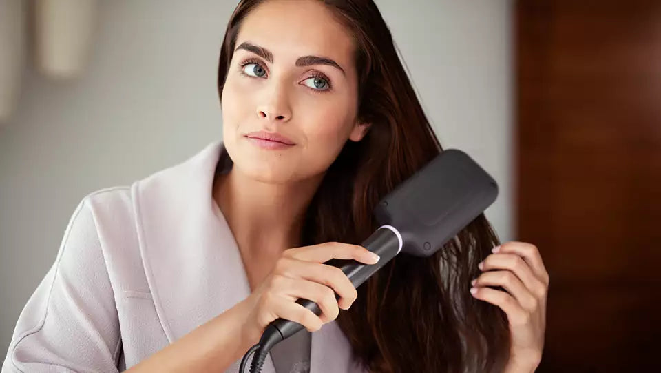 Philips - BHH880/03 StyleCare Essential Heated Straightening Brush