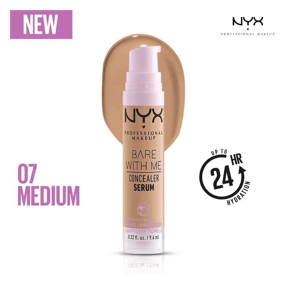 NYX - Bare With Me Concealer Serum - 07 Medium