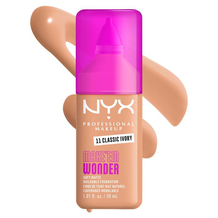 NYX - Make 'Em Wonder™ Soft Matte Buildable Foundation