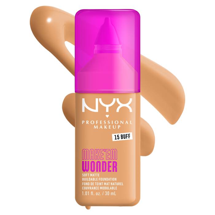 NYX - Make 'Em Wonder™ Soft Matte Buildable Foundation