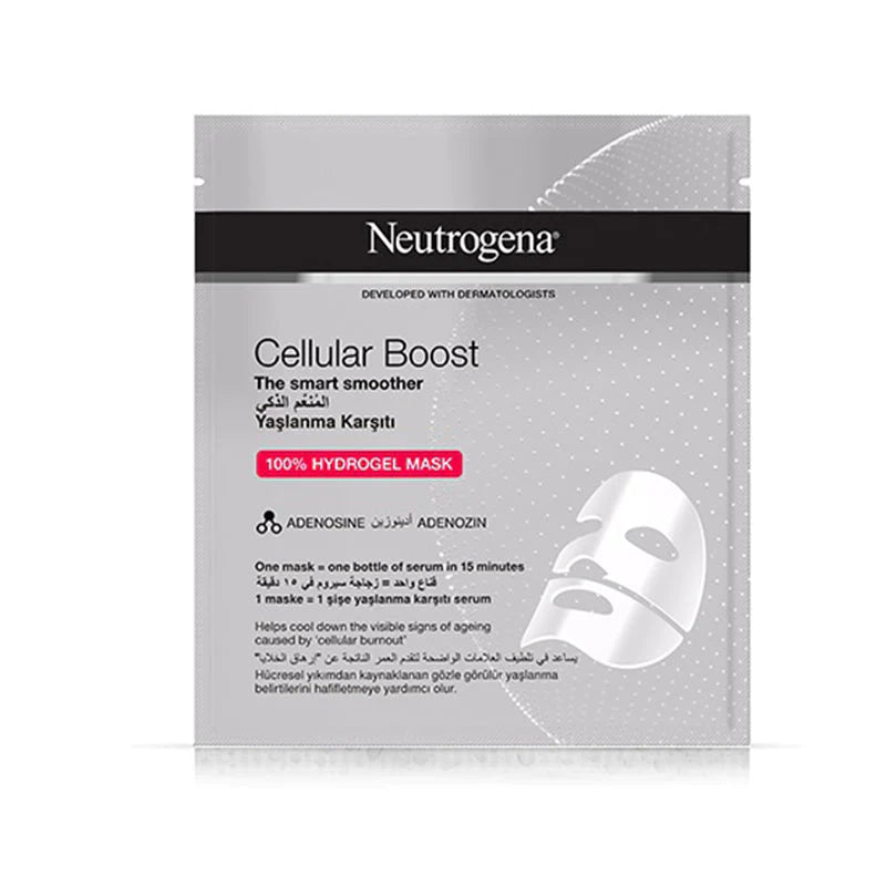 Neutrogena - Cellular Boost The Smart Smoother 100% Hydrogel Mask
