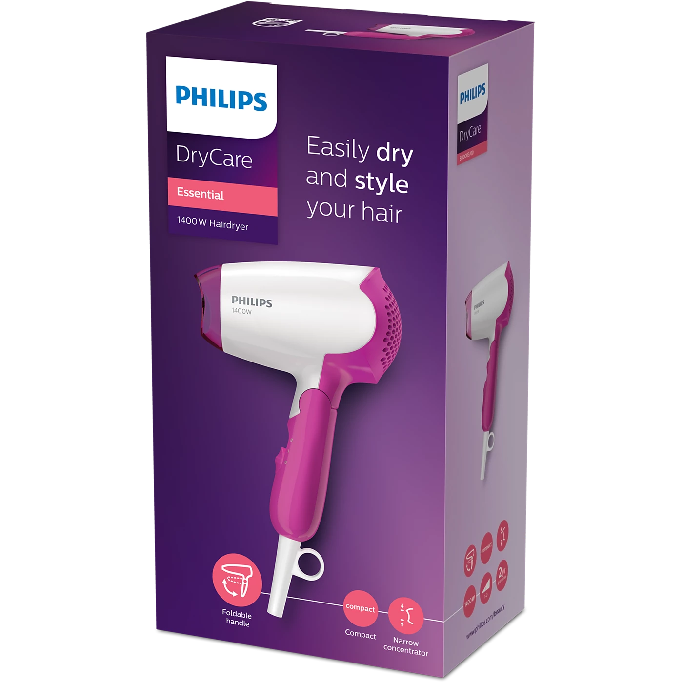 Philips - BHD003/03 DryCare Essential Dryer