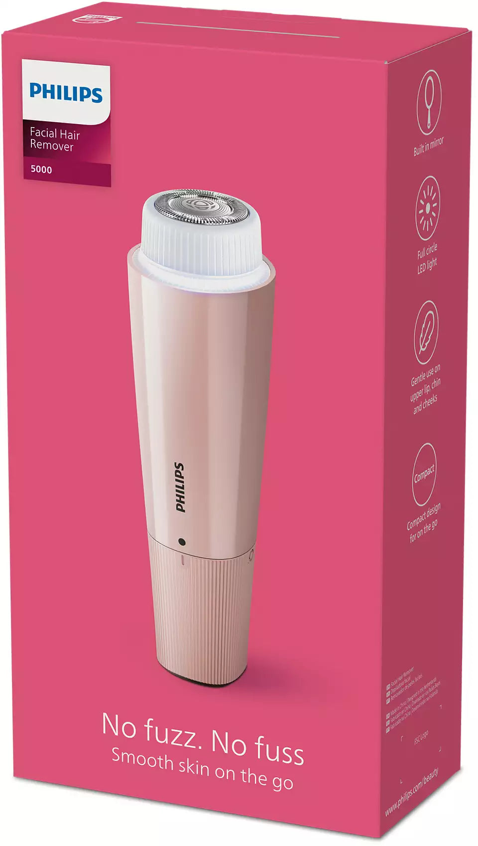Philips - BRR454/00 Facial Hair Remover 5000 Series