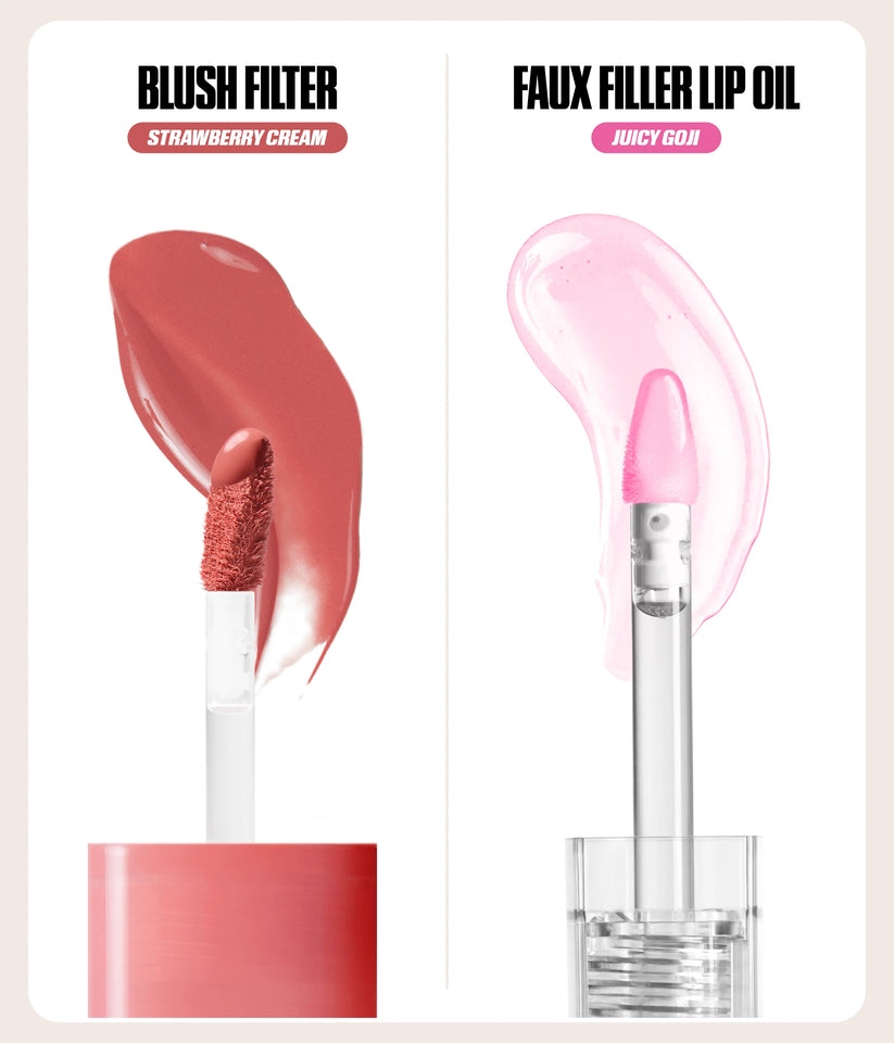 Huda Beauty - Cheek & Lip Duo Berries & Cream