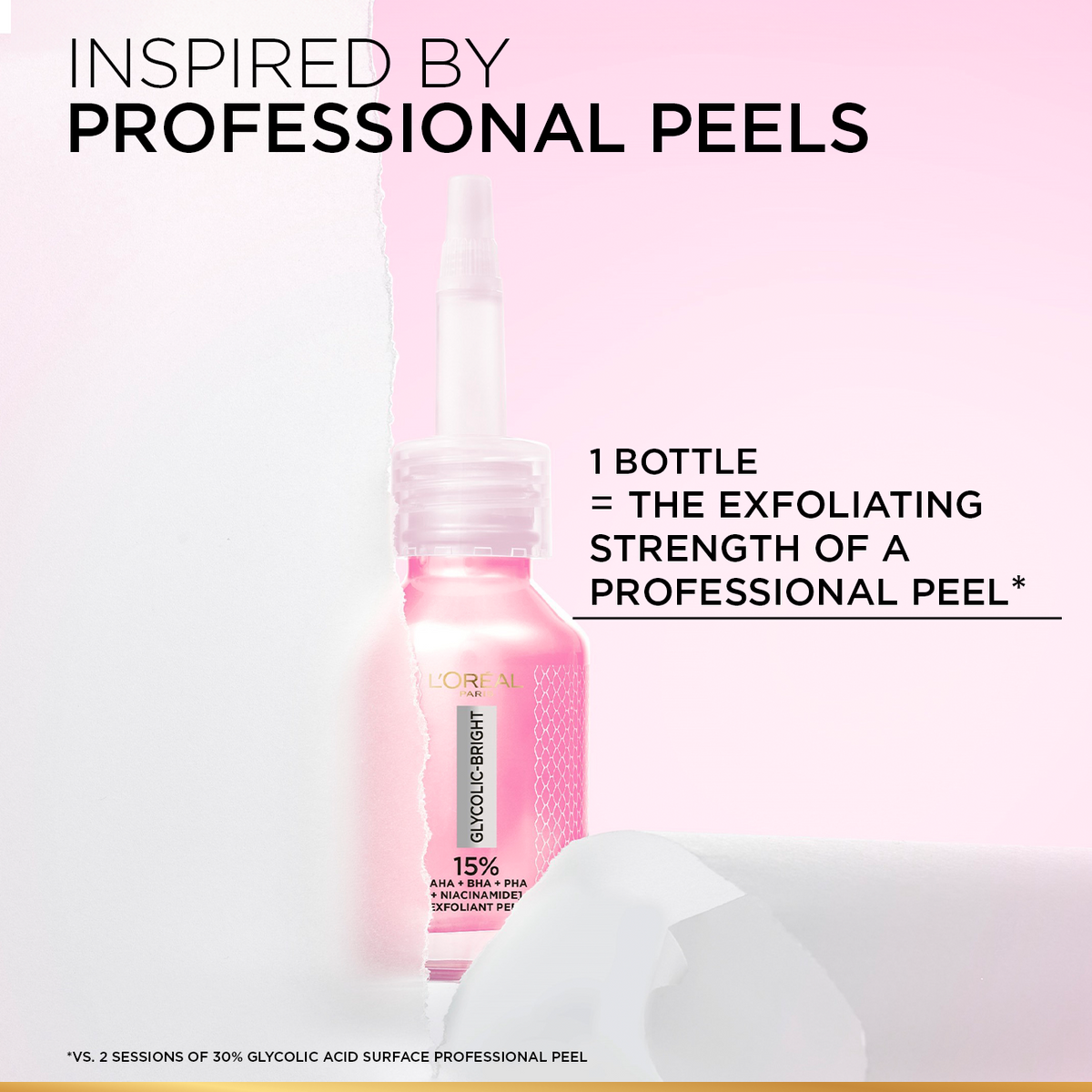 L'Oréal Paris - Glycolic-Bright Anti-Dark Spot Exfoliant Peel - 25ml