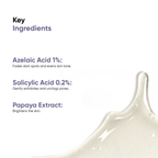 Oneskin - Pigment Corrector - Azelaic Acid 1%, Salicylic Acid 0.2%, Papaya Extract - 30ml