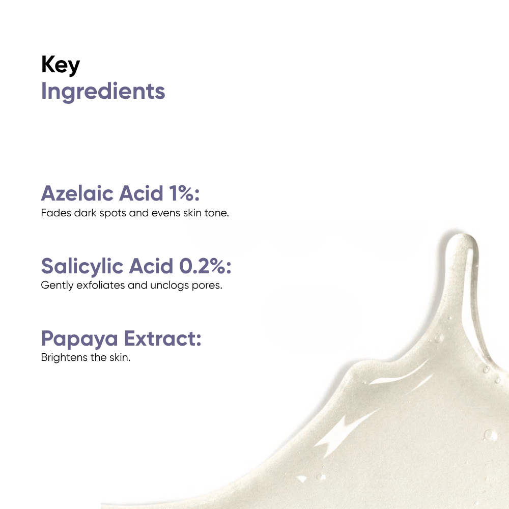 Oneskin - Pigment Corrector - Azelaic Acid 1%, Salicylic Acid 0.2%, Papaya Extract - 30ml