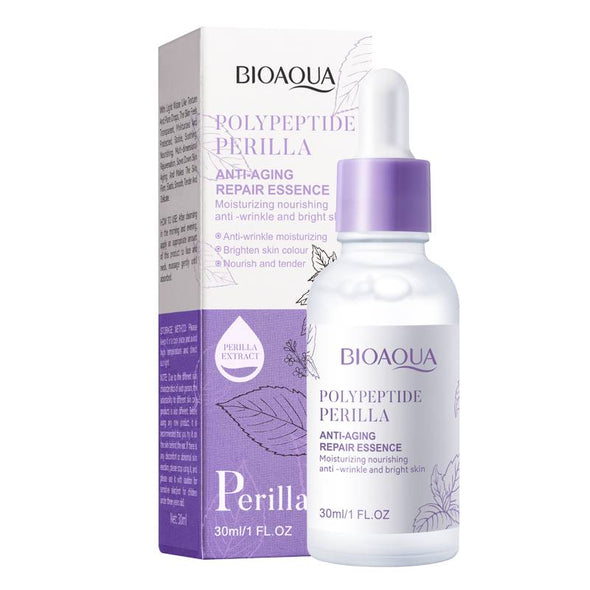 Bioaqua - Polypeptide Perilla Anti-Aging Repair Essence Serum 30Ml