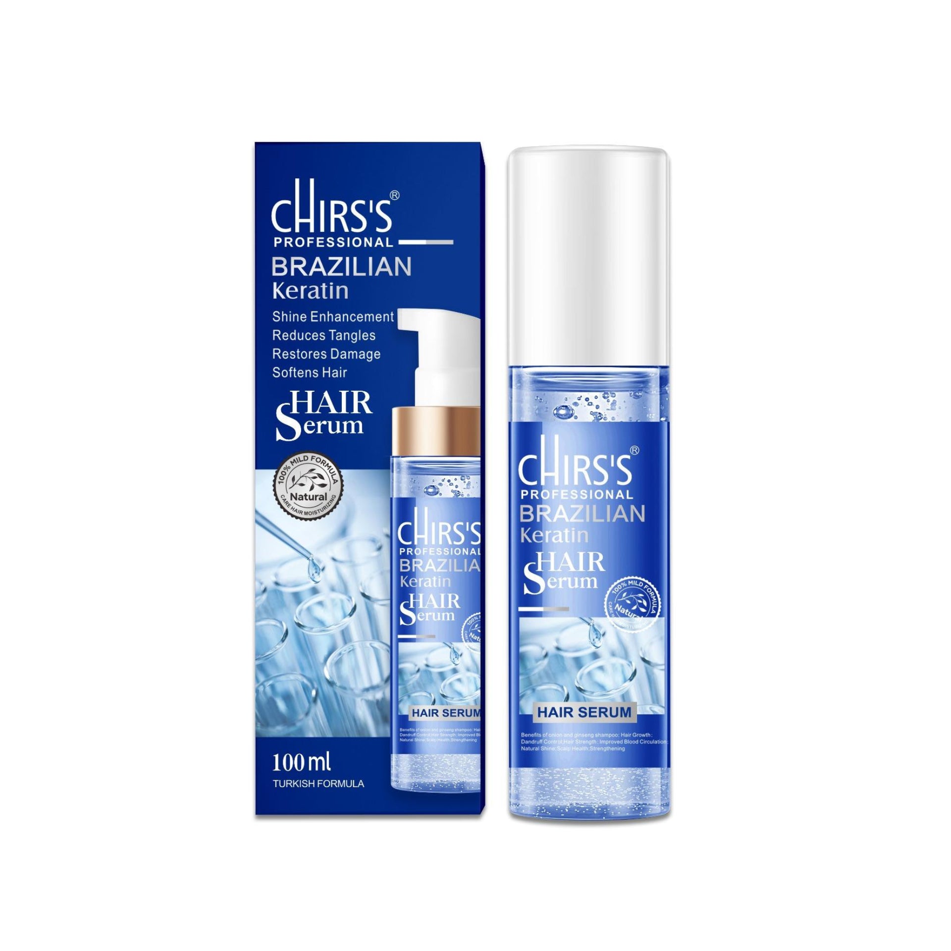 Chirs's - Brazilian Keratin Hair Serum – 100ml