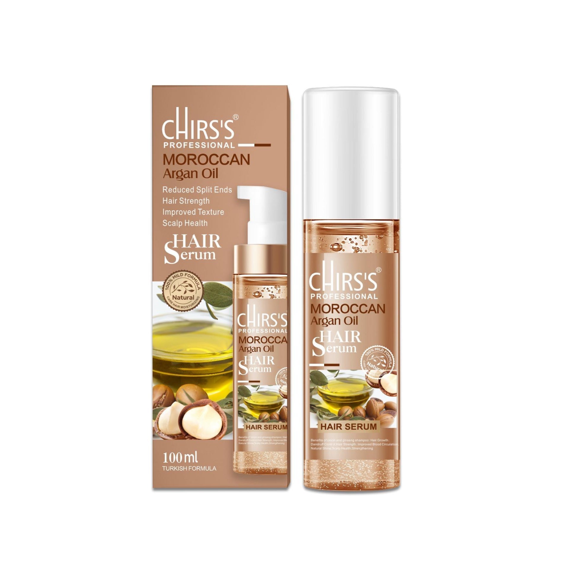 Chris's - Moroccan Argan Oil Hair Serum - 100ml