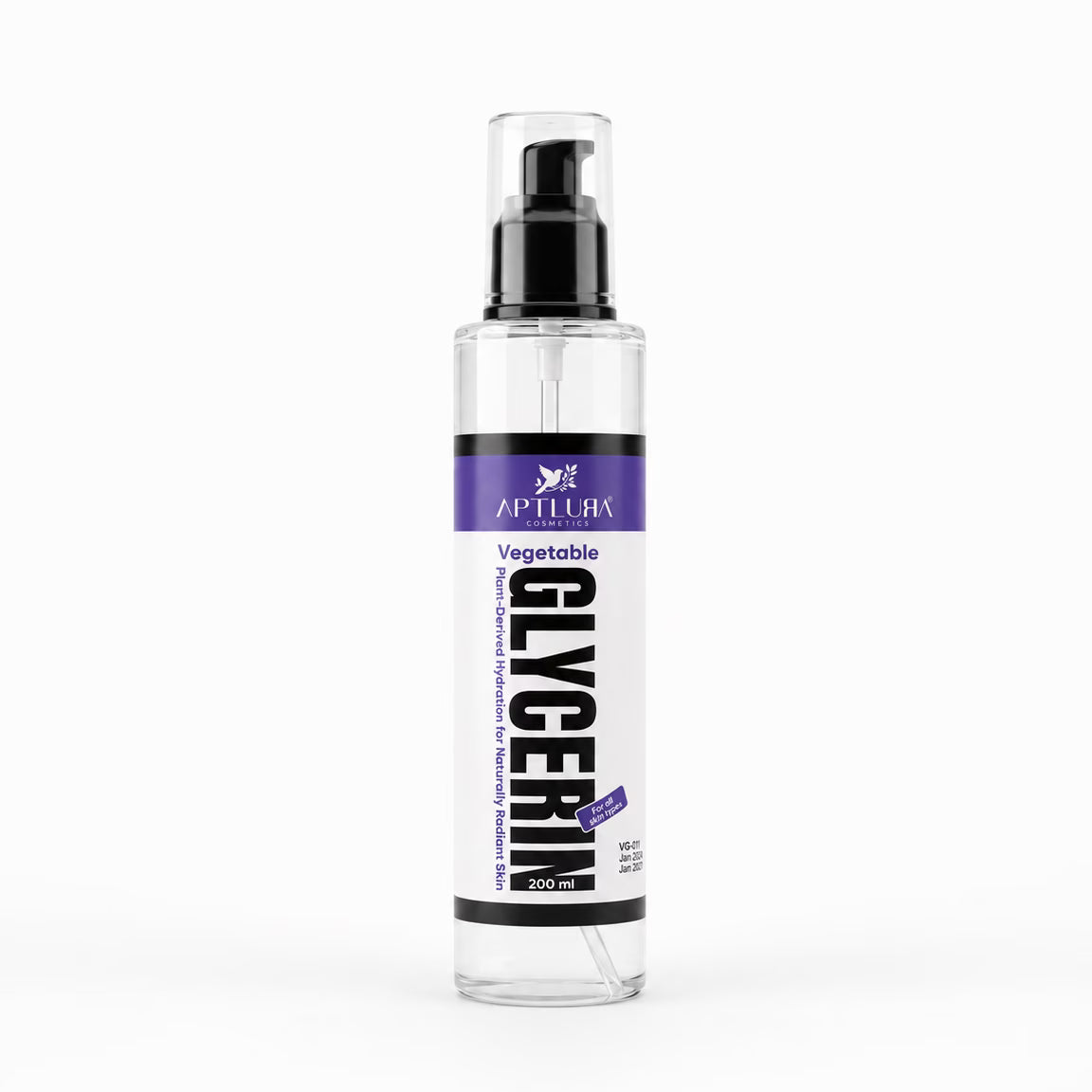 Aptlura Pure Vegetable Glycerin – Plant Derived Skin Hydration 200ml