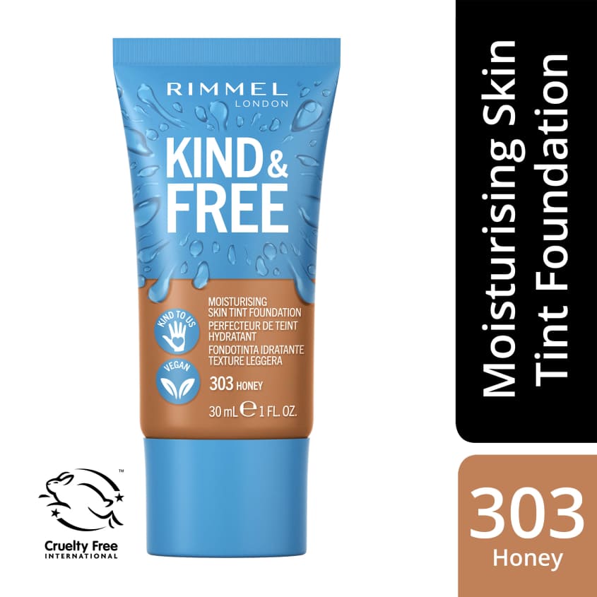 Rimmel London - Kind & Free Foundation 303 Honey