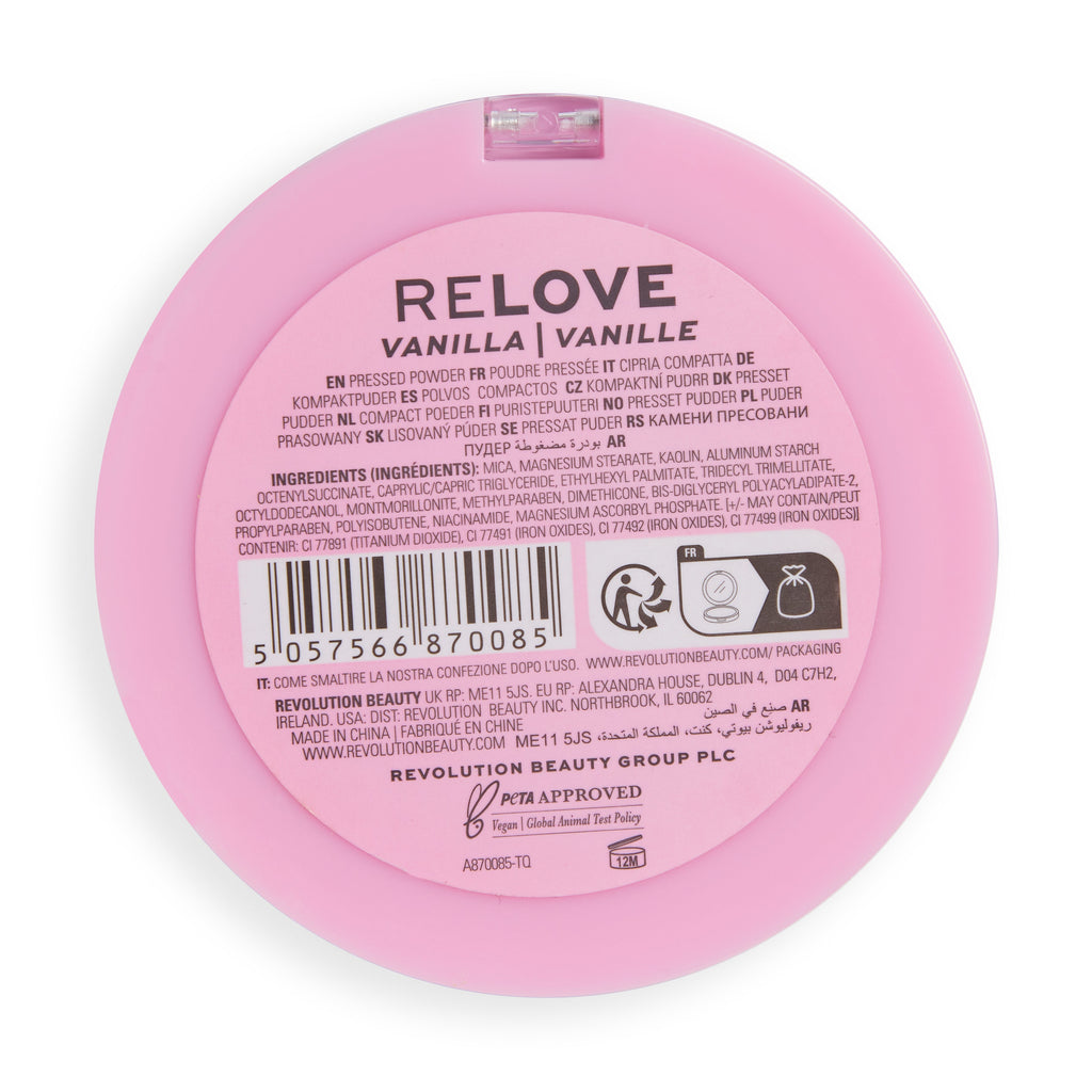 Revolution - Super Matte Pressed Powder Vanilla 6gm