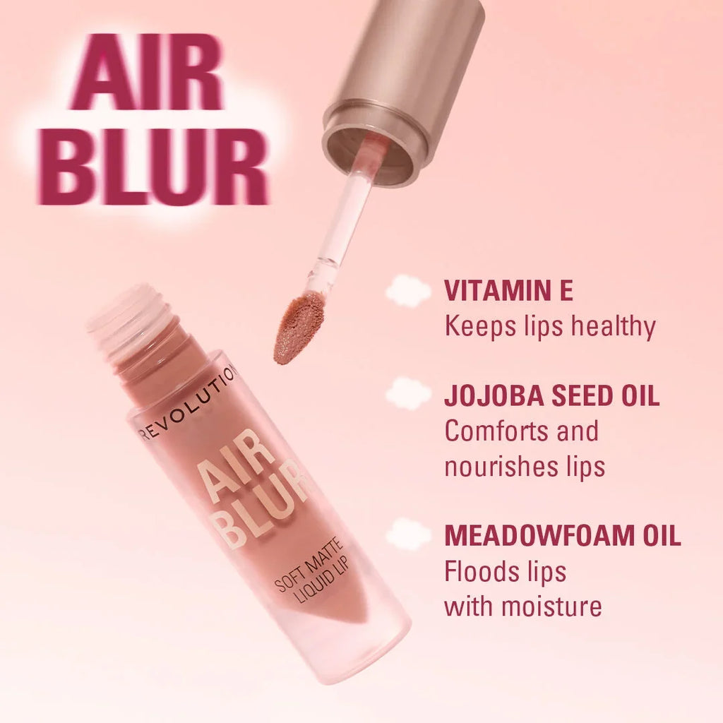 Revolution - Air Blur Matte Liquid Lipstick Siren