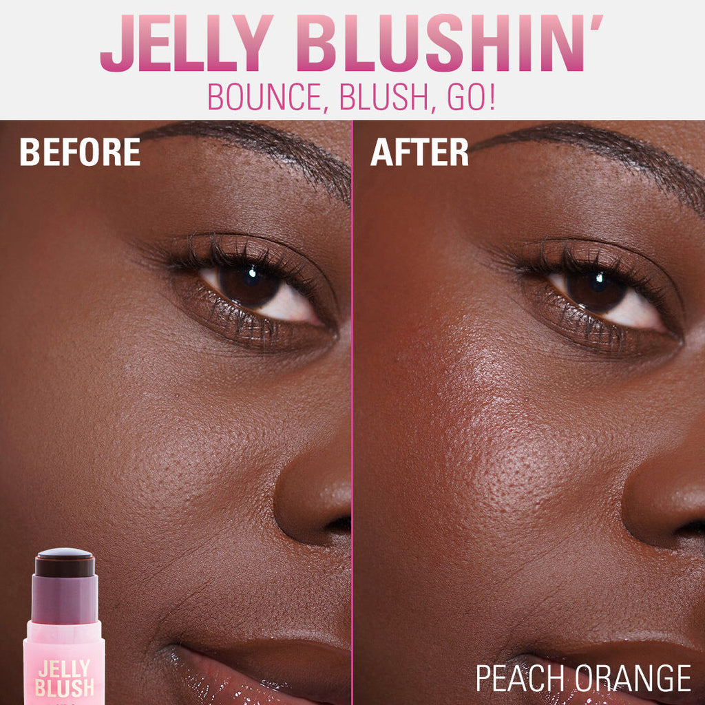 Revolution - Jelly Blush Stick Lip And Cheek Stain Peach Orange