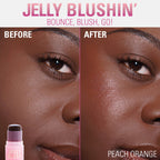 Revolution - Jelly Blush Stick Lip And Cheek Stain Peach Orange