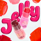 Revolution - Jelly Blush Stick Lip And Cheek Stain Strawberry Pink