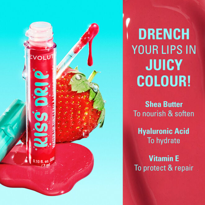Makeup Revolution - Kiss Drip Water Lip Tint