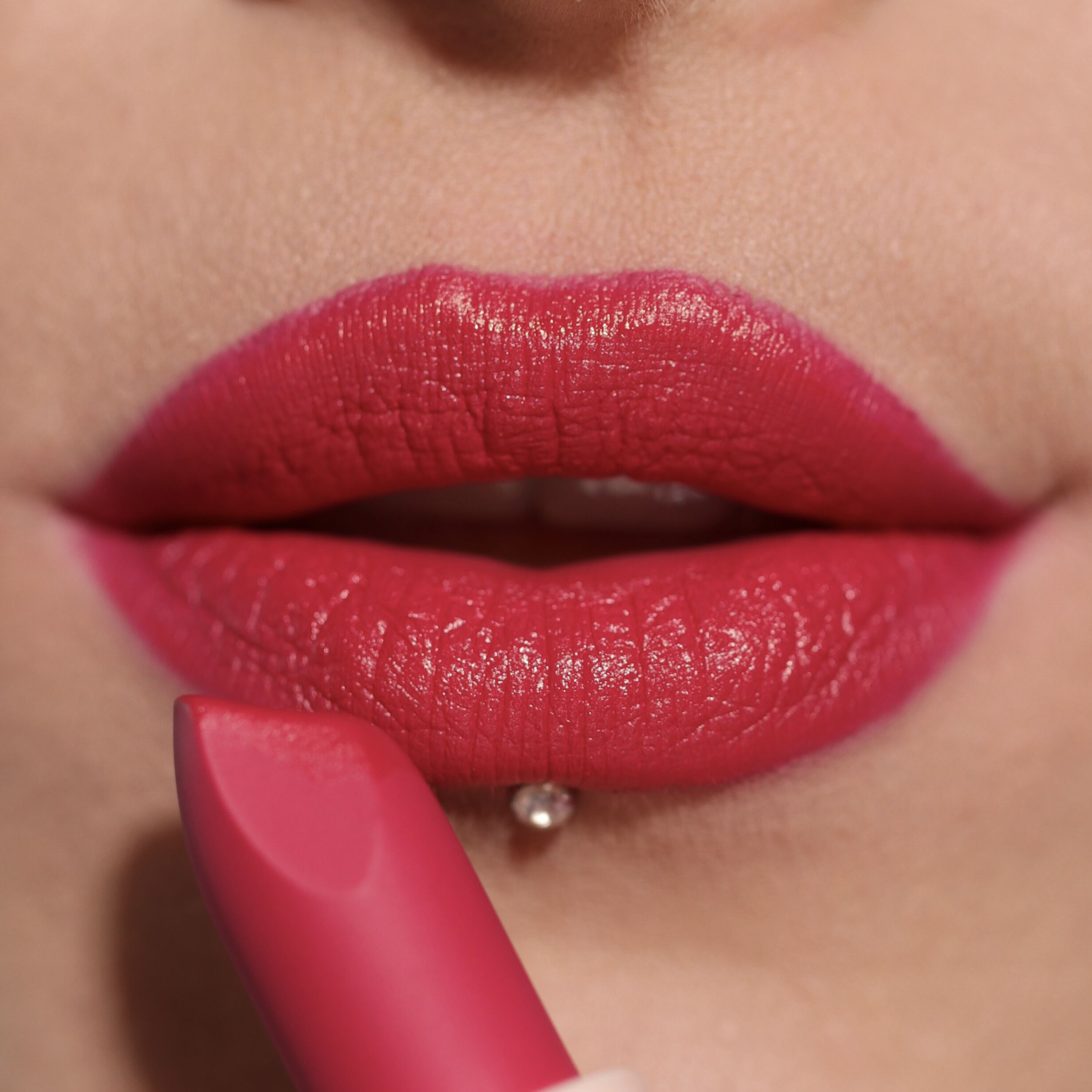 Revolution - Lip Allure Soft Satin Lipstick Material Girl Wine