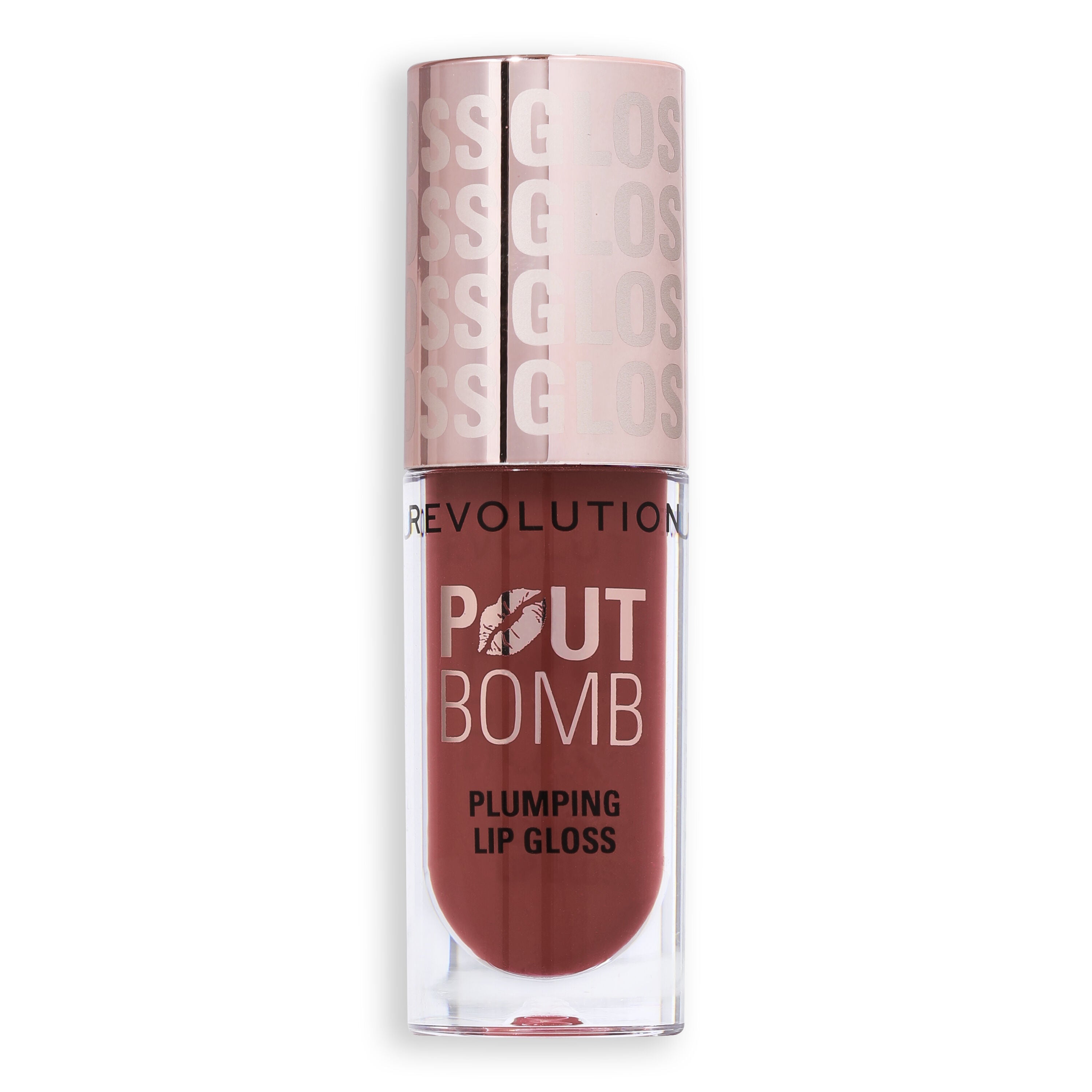 Revolution - Pout Bomb Plumping Gloss Cookie Warm Nude