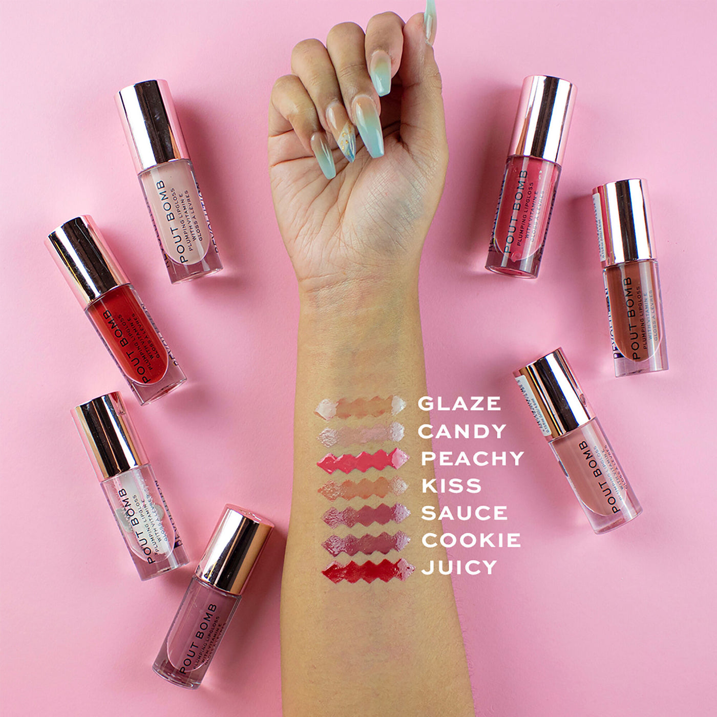 Revolution - Pout Bomb Kiss Baby Pink