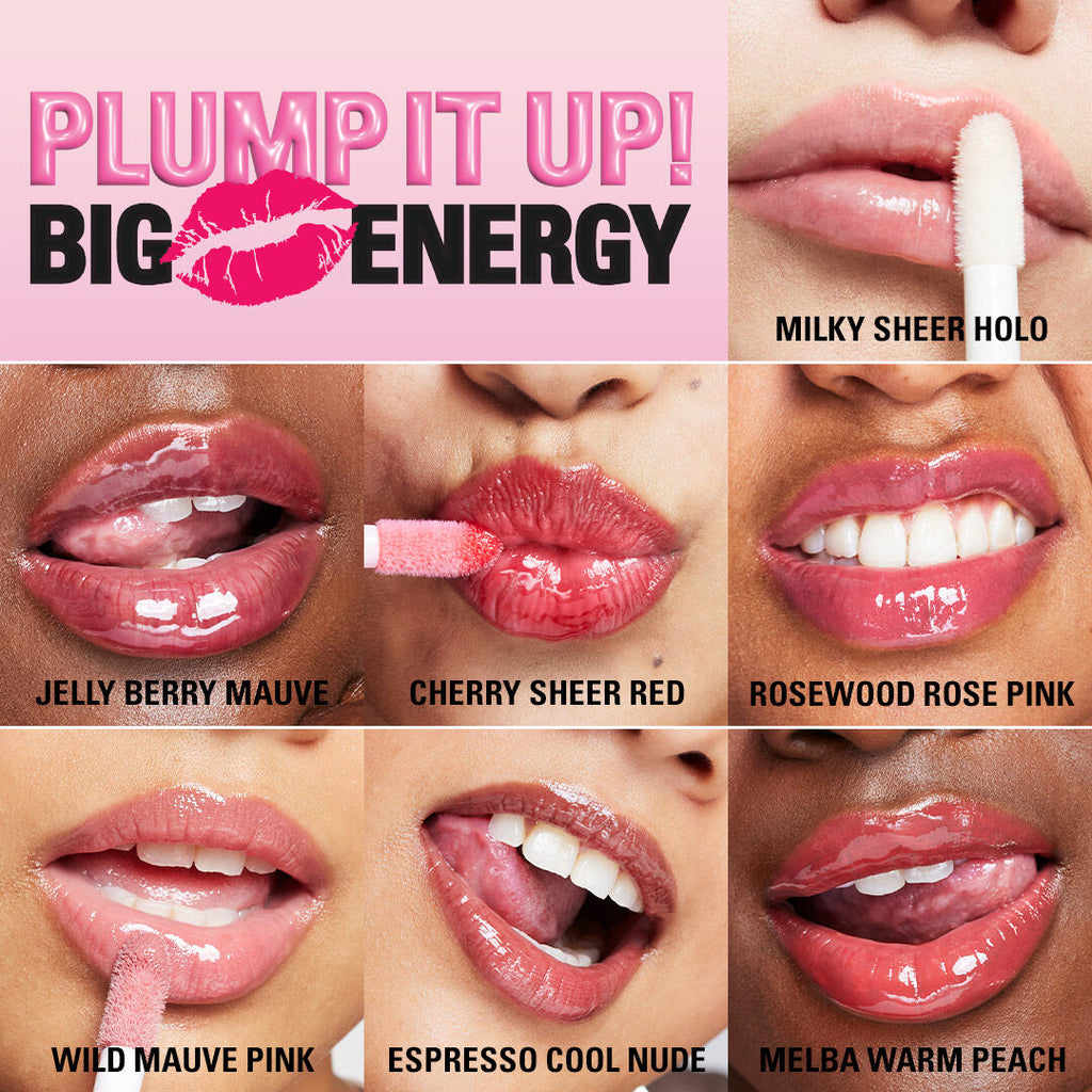 Revolution - Pout Bomb Plumping Gloss Rosewood Rose Pink