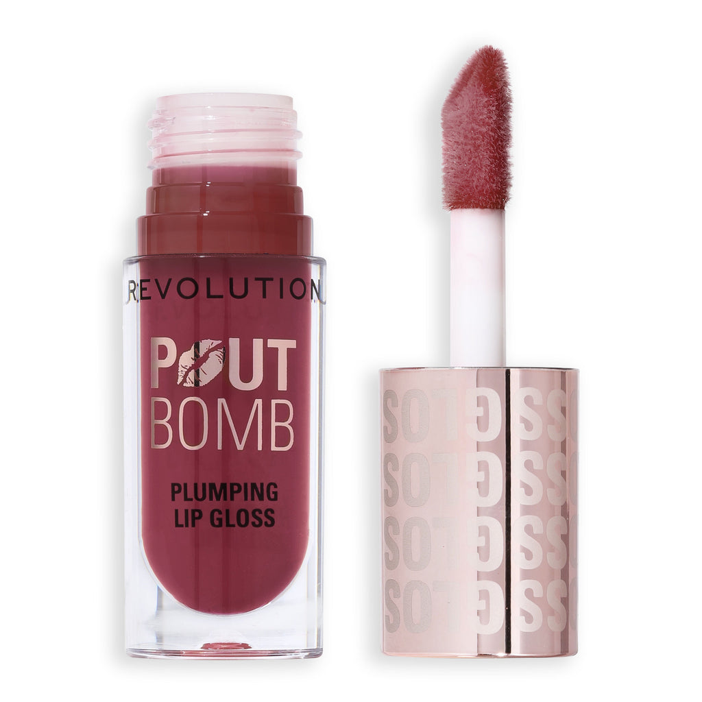Revolution - Pout Bomb Plumping Gloss Rosewood Rose Pink