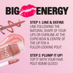 Revolution - Pout Bomb Plumping Lip Liner Burnt Cherry Red