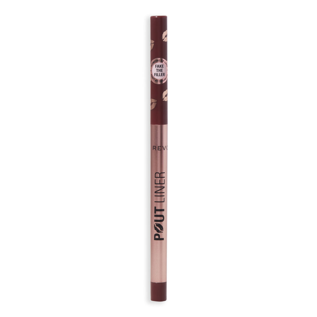 Revolution - Pout Bomb Plumping Lip Liner Cookie Warm Brown