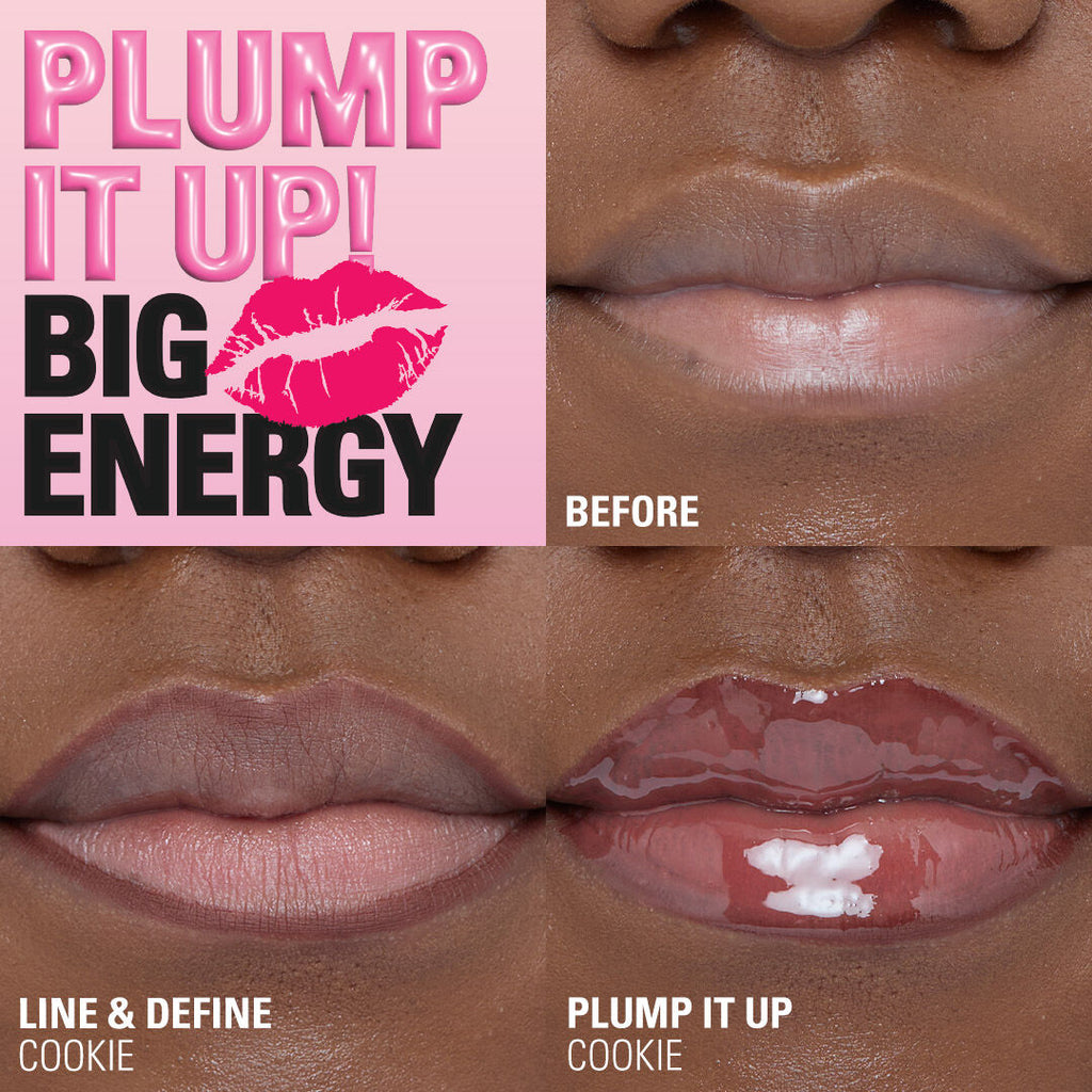 Revolution - Pout Bomb Plumping Lip Liner Cookie Warm Brown