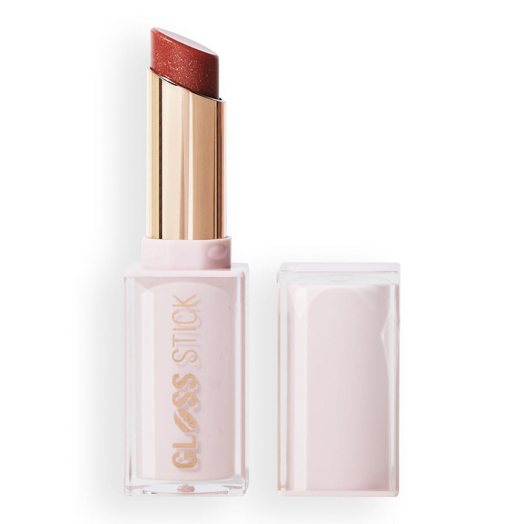 Makeup Revolution - Pout Lip Gloss Stick Shimmer - Sugar Cookie Pink