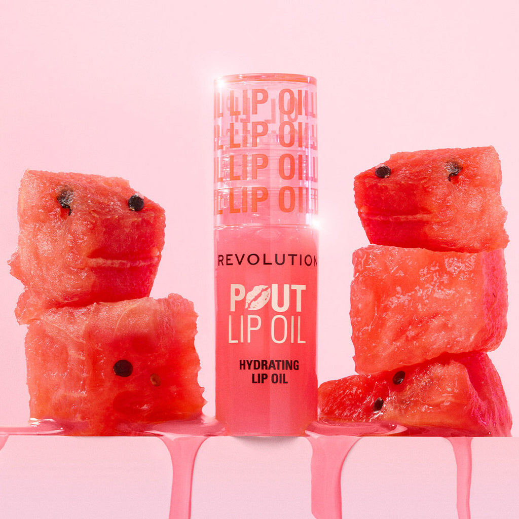 Revolution - Pout Lip Oil Watermelon Pink