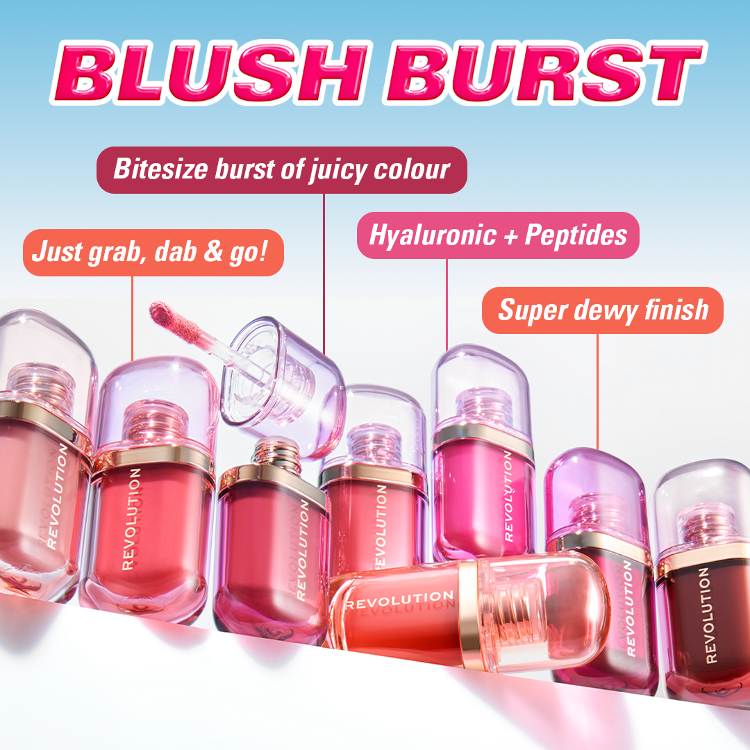 Revolution - Superdewy Liquid Blush Burst Peach Spritz