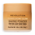 Makeup Revolution - Translucent Glow Loose Baking Powder - Fair To Light