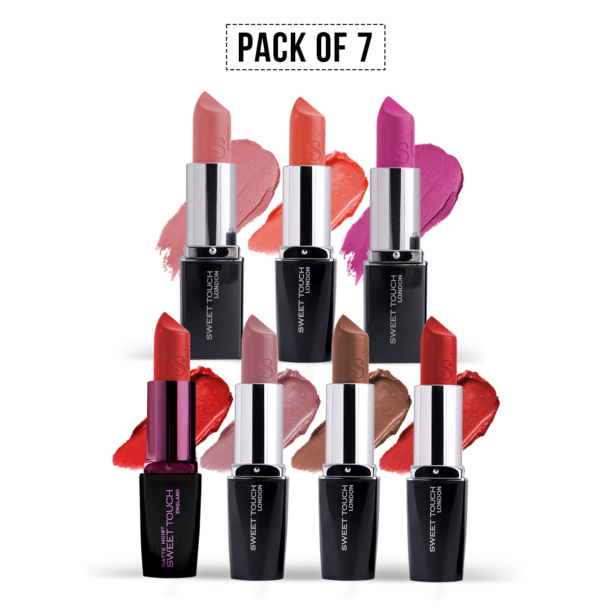 Rouge Eclipse Lipstick Set - Pack of 7