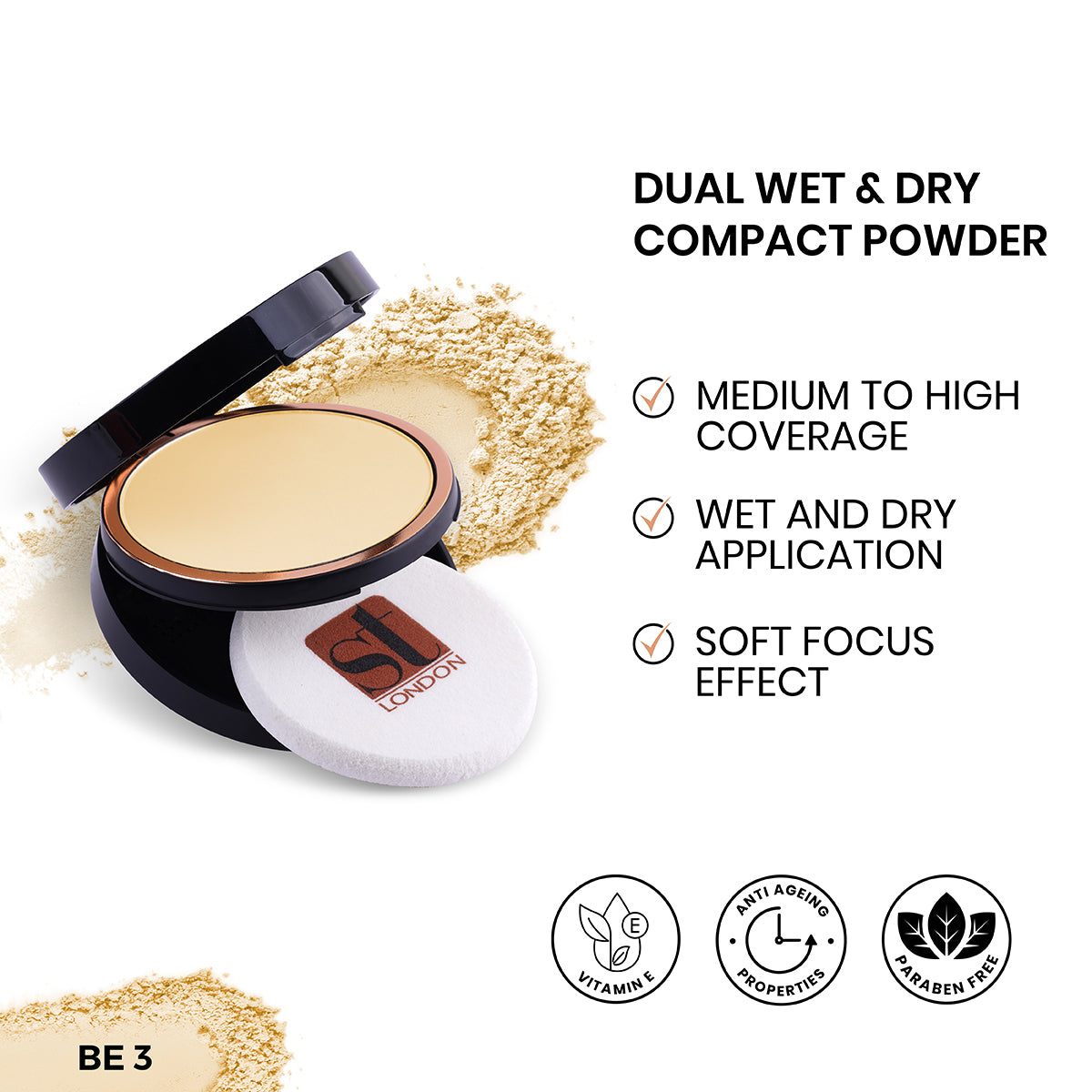 ST London - Dual Wet & Dry Compact Powder