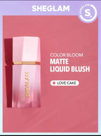 Sheglam - Color Bloom Matte Liquid Blush - Hush Hush
