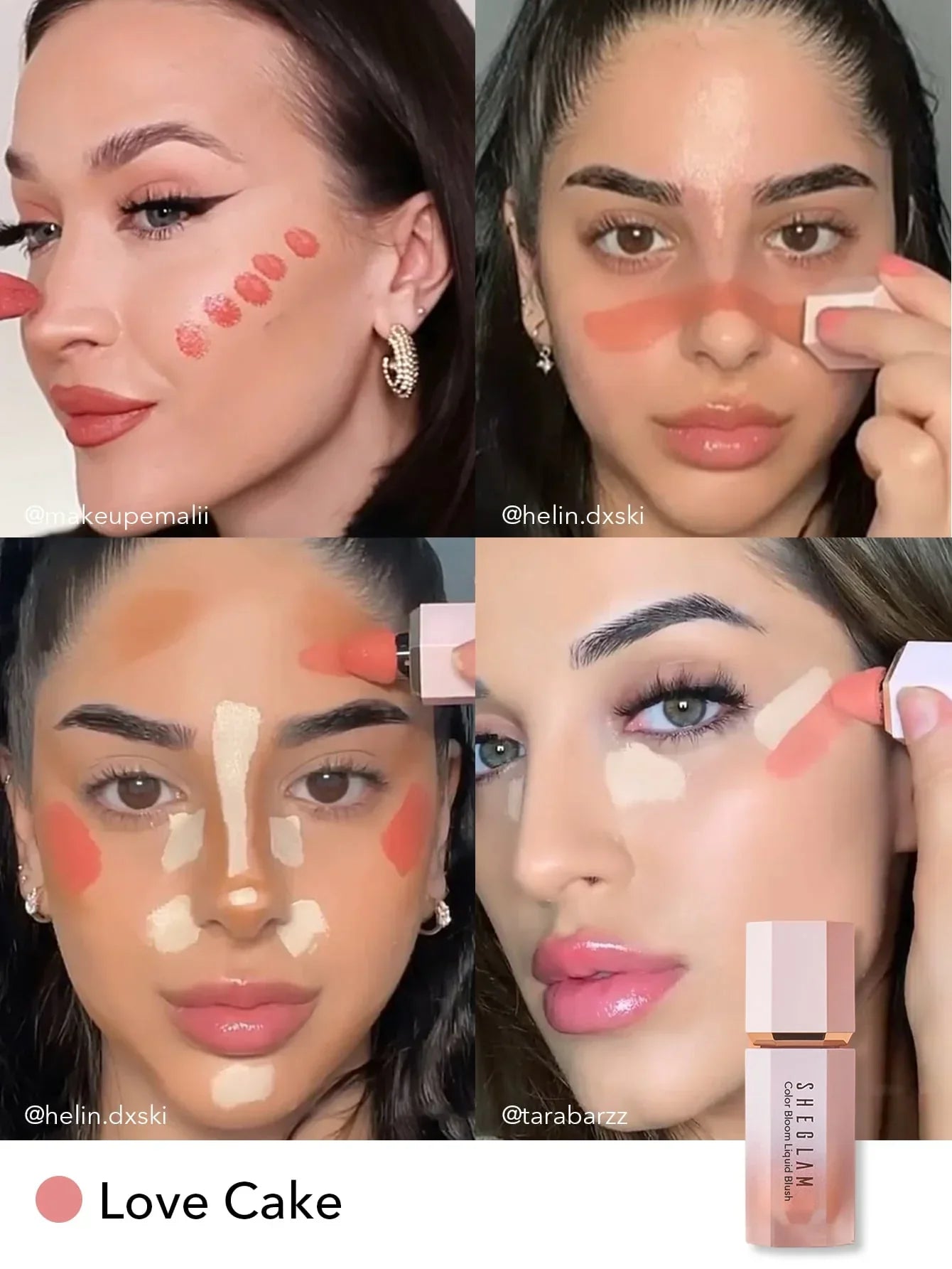 Sheglam - Color Bloom Matte Liquid Blush - Hush Hush
