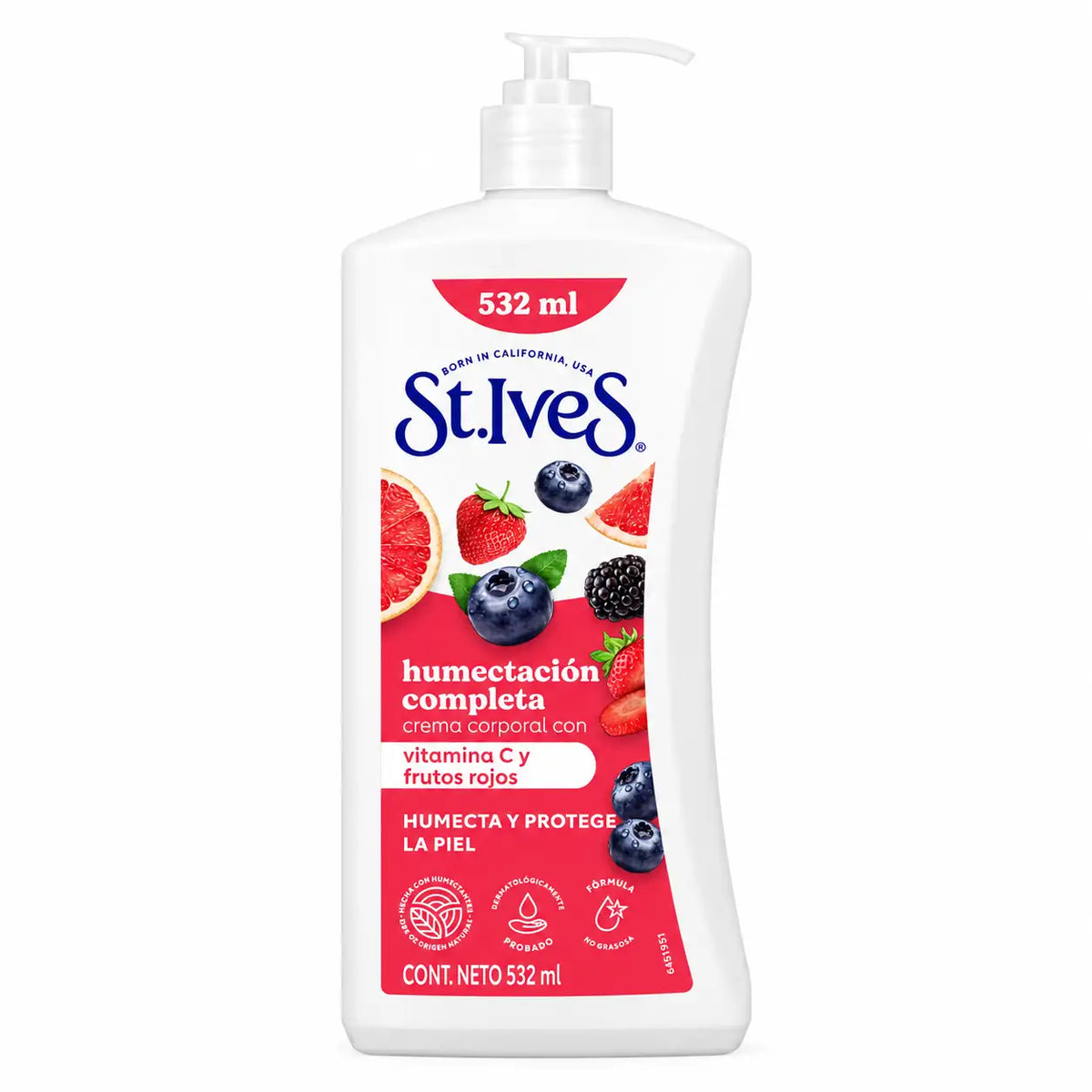 St.Ives - Complete Moisture Vitamin C & Red Fruits Body Lotion - 532ml