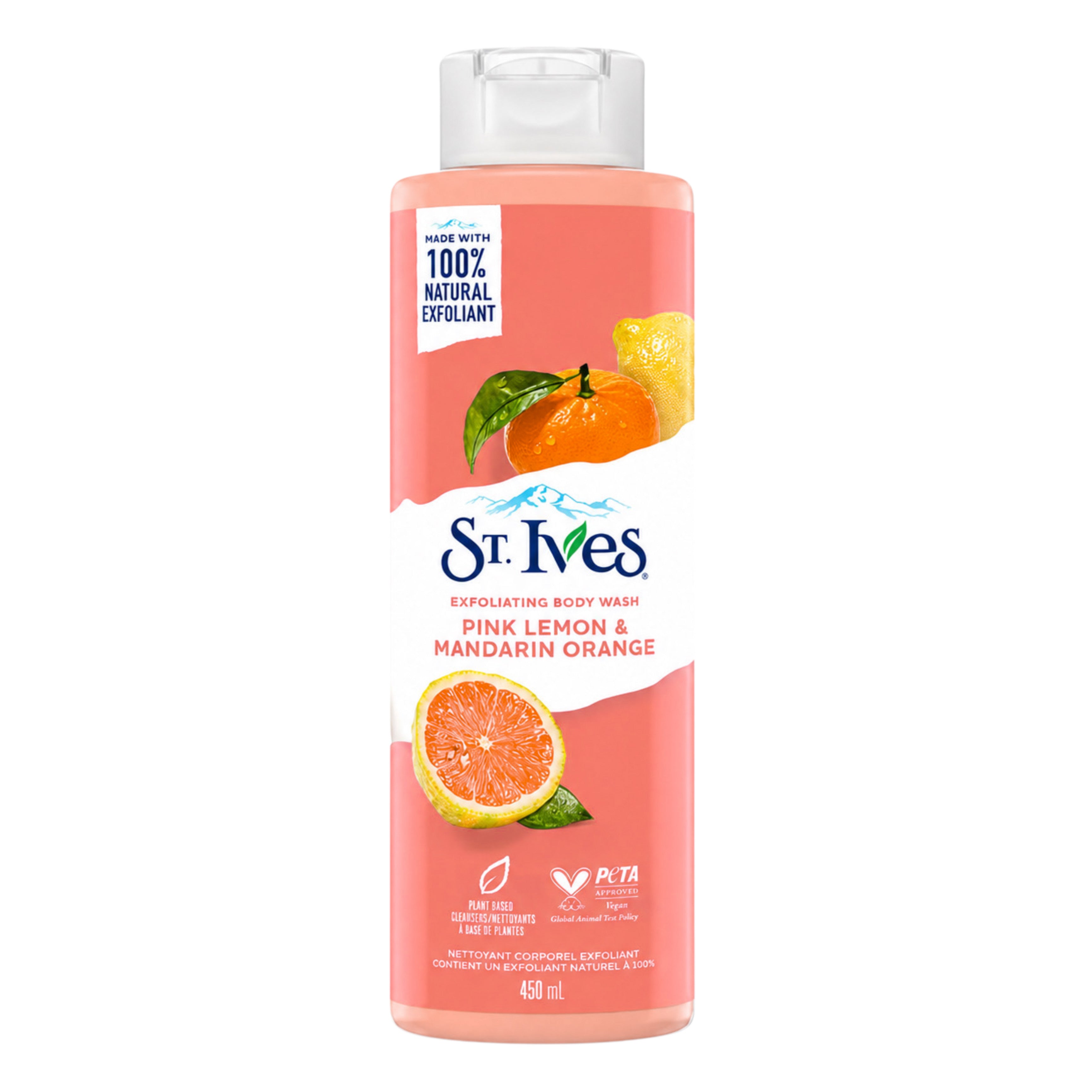 St.Ives - Pink Lemon  + Orange Body Wash - 450ml