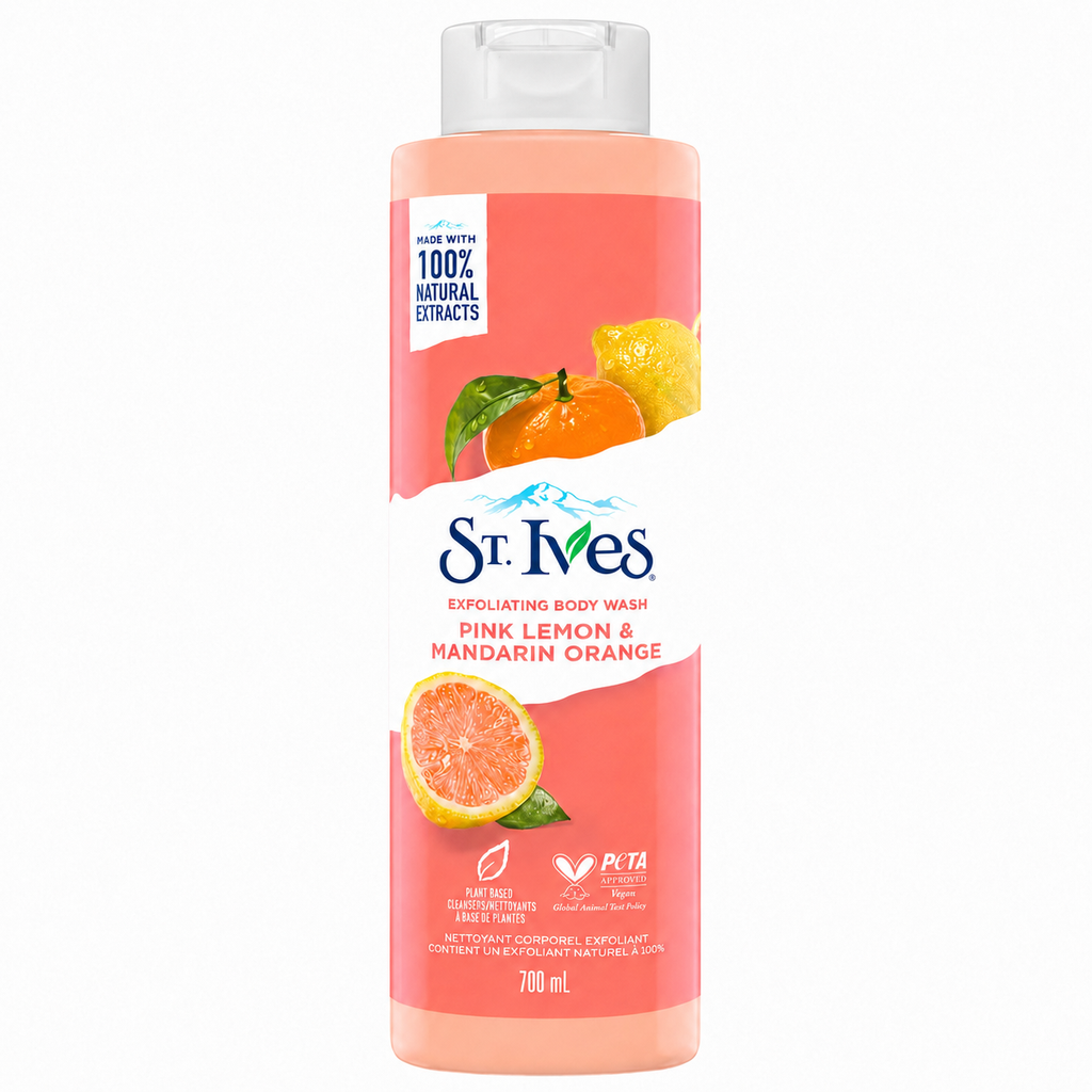 St.Ives - Pink Lemon & Mandarin Body Wash - 700Ml